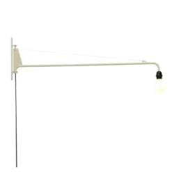 Lampa Ścienna Petite Potence Kremowa Vitra