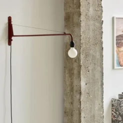 Lampa Ścienna Petite Potence Kremowa Vitra