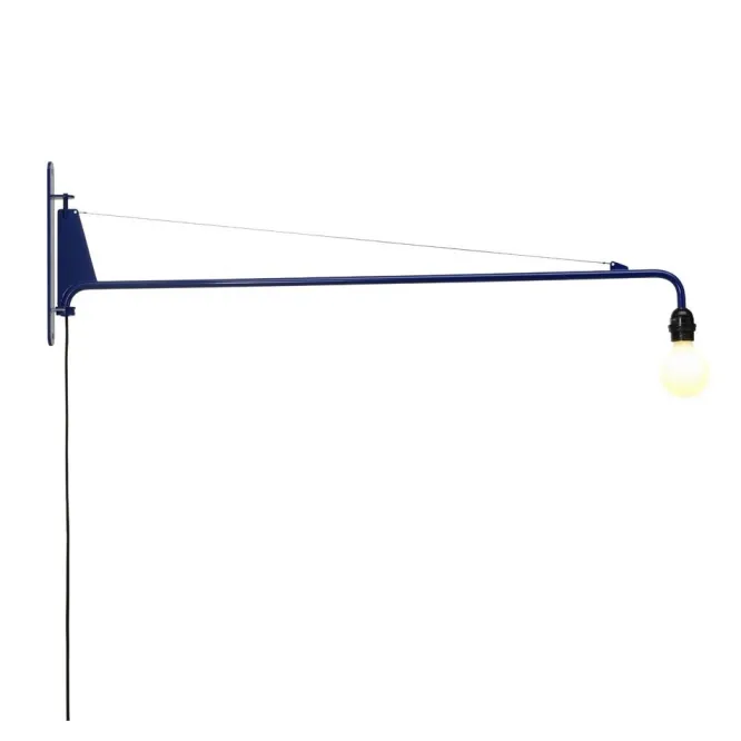 Lampa Ścienna Petite Potence Niebieska Vitra