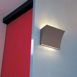 Lampa Ścienna Pochette Up/Down Szara Flos