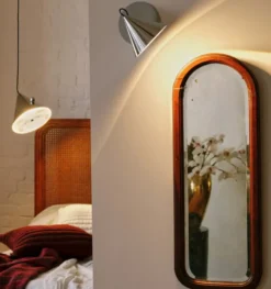 Lampa Ścienna Pose Srebrna Tom Dixon