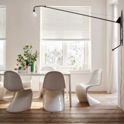 Lampa Ścienna Potence Czarna Vitra
