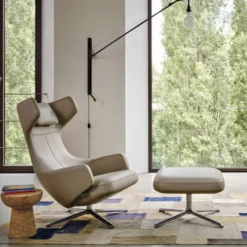 Lampa Ścienna Potence Czarna Vitra