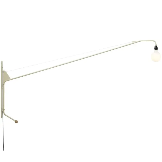 Lampa Ścienna Potence Kremowa Vitra