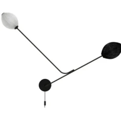Lampa Ścienna Satellite Czarno-Biała Gubi