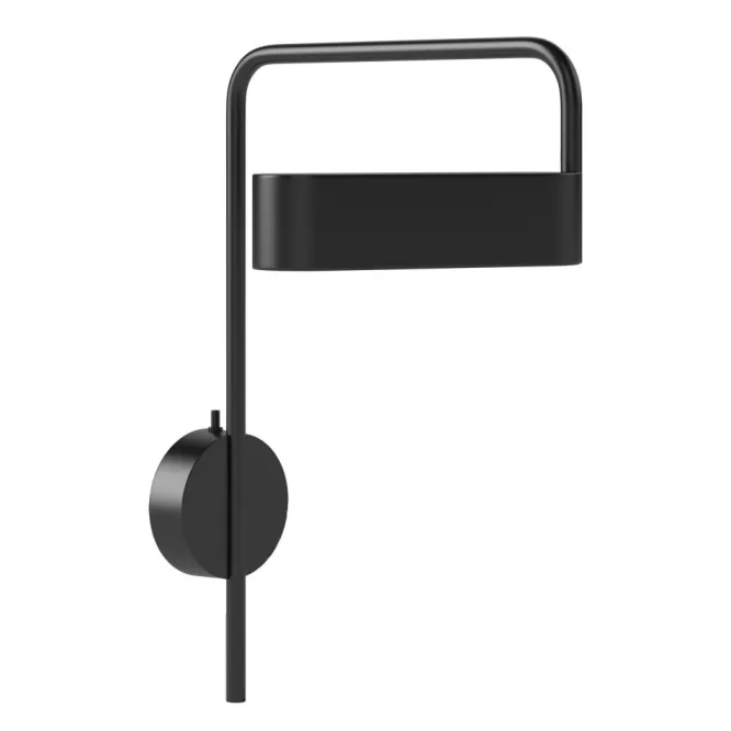 Lampa Ścienna Scribe Czarna Bolia