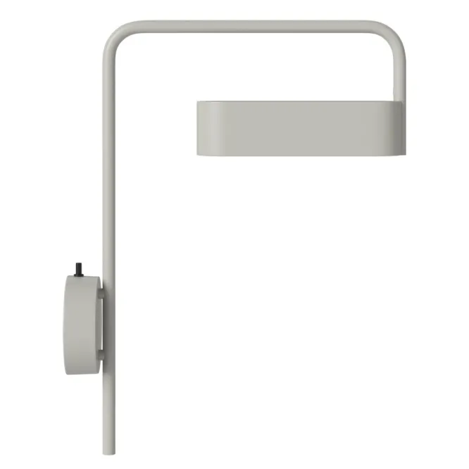 Lampa Ścienna Scribe Szara Bolia