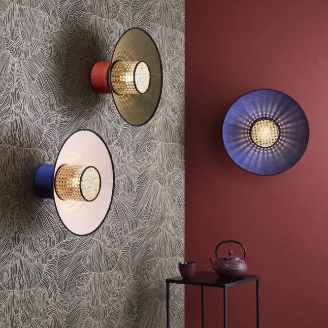 Lampa Ścienna Singapour Anthracite&Blanc Market Set