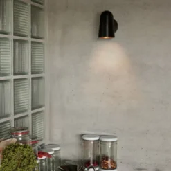 Lampa Ścienna Solid Sc104 Czarna Andtradition
