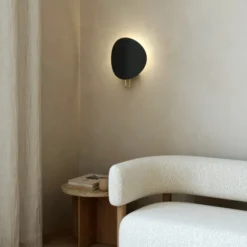 Lampa Ścienna Spargo Czarna