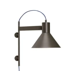 Lampa Ścienna Studio Brązowa Hubsch