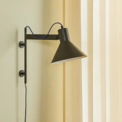 Lampa Ścienna Studio Brązowa Hubsch