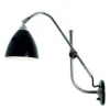 Lampa Ścienna Task Czarna Btc