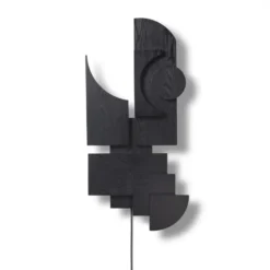Lampa Ścienna Totem Deco Czarna Please Wait To Be Seated