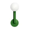 Lampa Ścienna Tube With Globes And Cones Zielona Atelier Areti