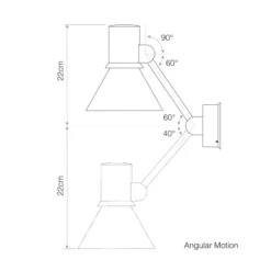 Lampa Ścienna Type 80 W2 Pale Putty Anglepoise