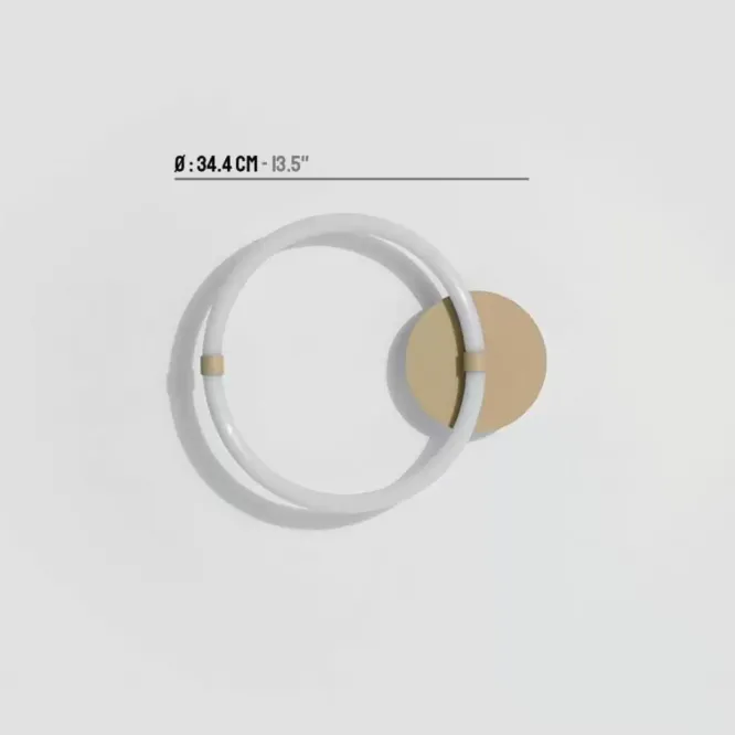 Lampa Ścienna Unseen O Petite Friture