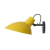 Lampa Ścienna Vv Cinquanta Czarno-Żółta Astep