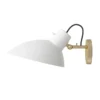 Lampa Ścienna Vv Cinquanta Mosiężno-Biała Astep