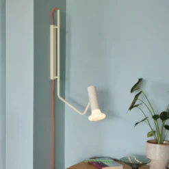 Lampa Ścienna Wally Piaskowa Hubsch