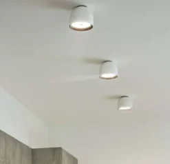 Lampa Ścienna Wan Biała Flos