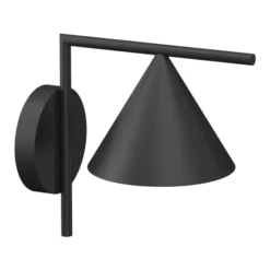 Lampa Ścienna Zewnętrzna Captain Flint Czarna Flos