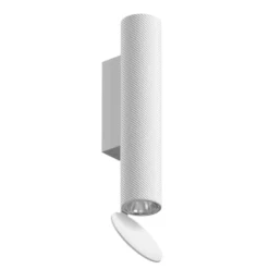 Lampa Ścienna Zewnętrzna Flauta Spiga Biała Flos