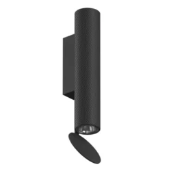 Lampa Ścienna Zewnętrzna Flauta Spiga Czarna Flos