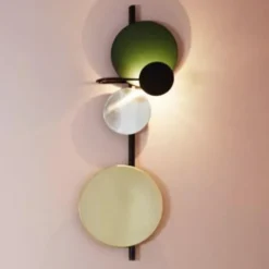 Lampa Ścienna Zielona Please Wait To Be Seated