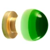Lampa Ścienno-Sufitowa Dipping Light Green Brass Marset