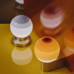 Lampa Ścienno-Sufitowa Dipping Light Amber Brass Marset