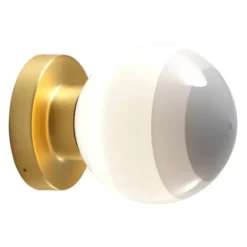 Lampa Ścienno-Sufitowa Dipping Light White Brass Marset