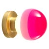 Lampa Ścienno-Sufitowa Dipping Light Pink Brass Marset