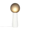 Lampa Kokeshi Mała Szaro-Biała Pulpo