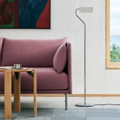 Lampa Podłogowa Apex Biała Hay