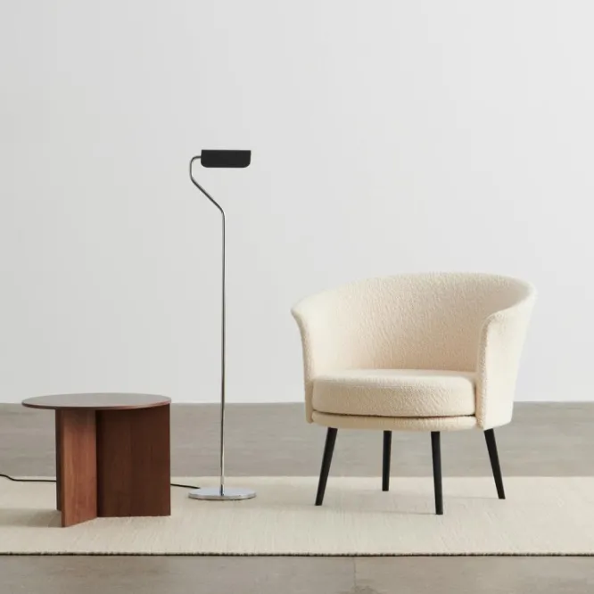 Lampa Podłogowa Apex Czarna Hay