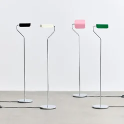 Lampa Podłogowa Apex Czerwona Hay