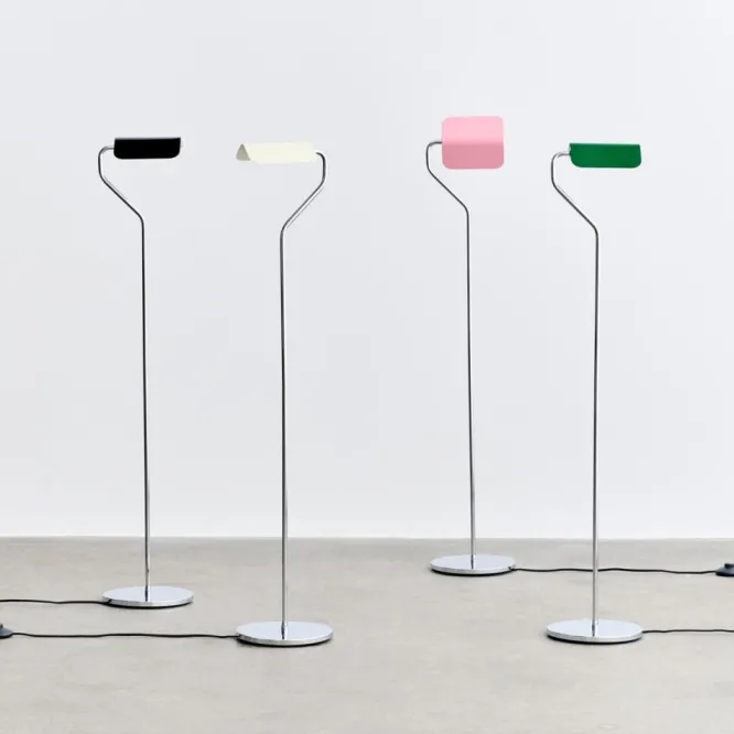 Lampa Podłogowa Apex Jasnoróżowa Hay