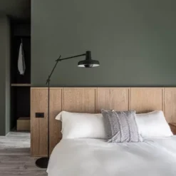 Lampa Podłogowa Arigato Czarna Grupa Products
