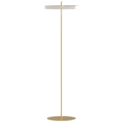 Lampa Podłogowa Asteria Perłowa Biel Umage
