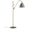 Lampa Podłogowa Bestlite Bl3 21 Cm Stal Mosiężna Szara Matowa Gubi