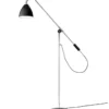 Lampa Podłogowa Bestlite Bl4 Stal Chromowana Czarna Matowa Gubi