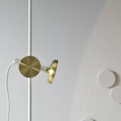 Lampa Podłogowa Blend Czarna Pholc