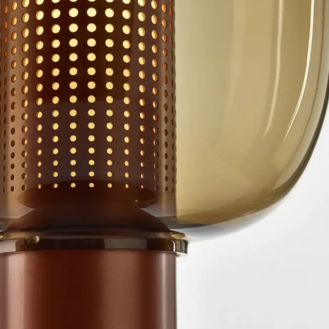 Lampa Podłogowa Bonbori 80 Cm Cm Przydymiony Brąz Brokis