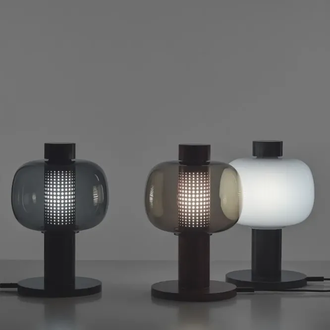 Lampa Podłogowa Bonbori 80 Cm Cm Przydymiony Brąz Brokis