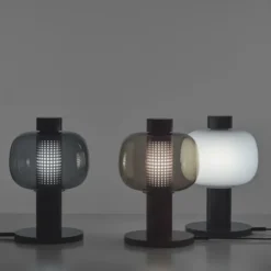 Lampa Podłogowa Bonbori 80 Cm Cm Przydymiona Szara Brokis