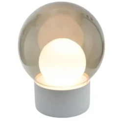 Lampa Podłogowa Boule Szara-Biała-Biała Pulpo