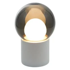 Lampa Podłogowa Boule Wysoka Szara-Biała-Biała Pulpo