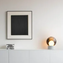 Lampa Podłogowa Boule Wysoka Szara-Biała-Biała Pulpo