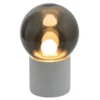 Lampa Podłogowa Boule Wysoka Szara-Szara-Biała Pulpo
